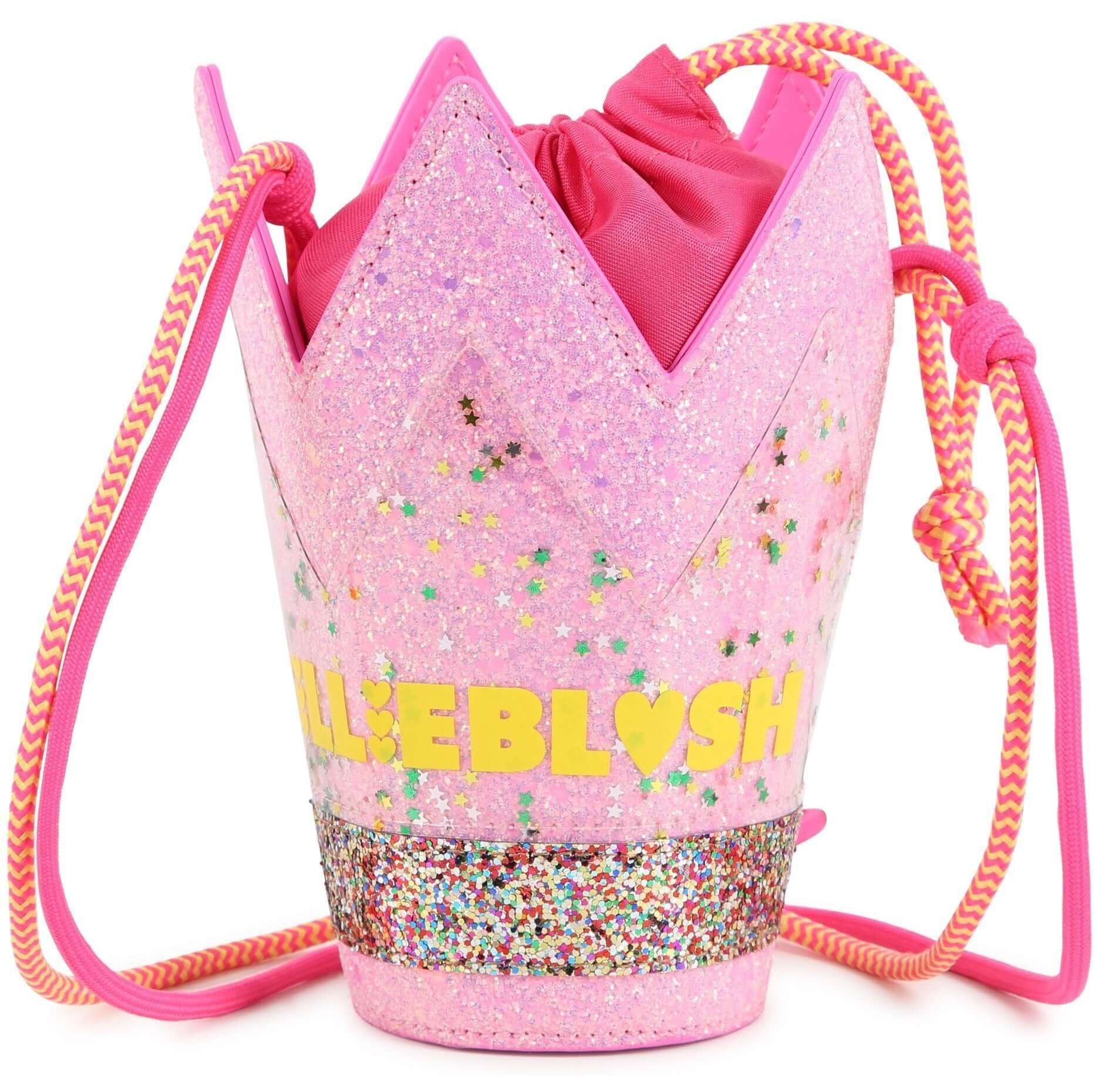 Billieblush Girls Pink Crown Bag Billieblush Girls Pink Crown Bag