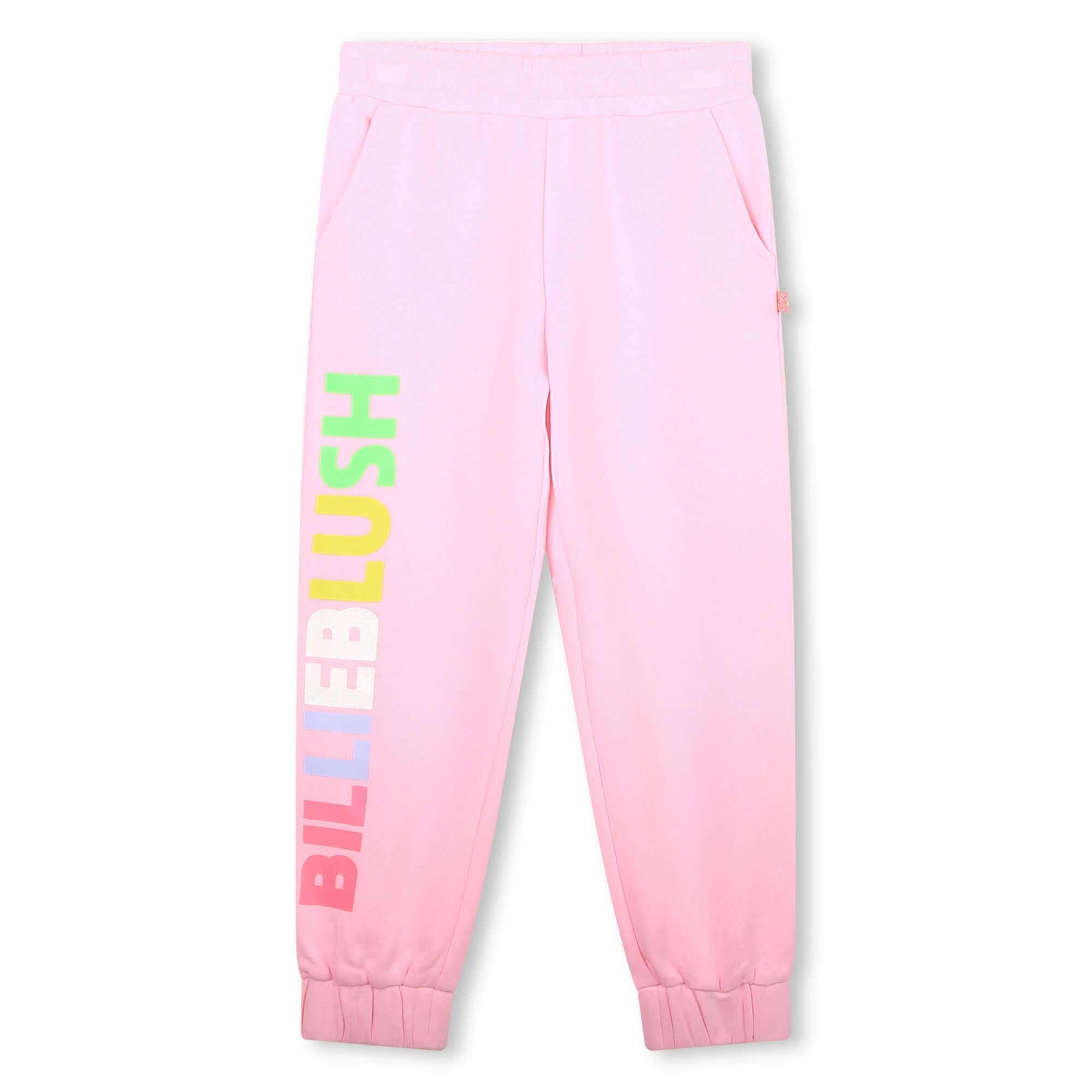 Billieblush Girls Pink Logo Jogging Bottoms Billieblush Girls Pink Logo Jogging Bottoms