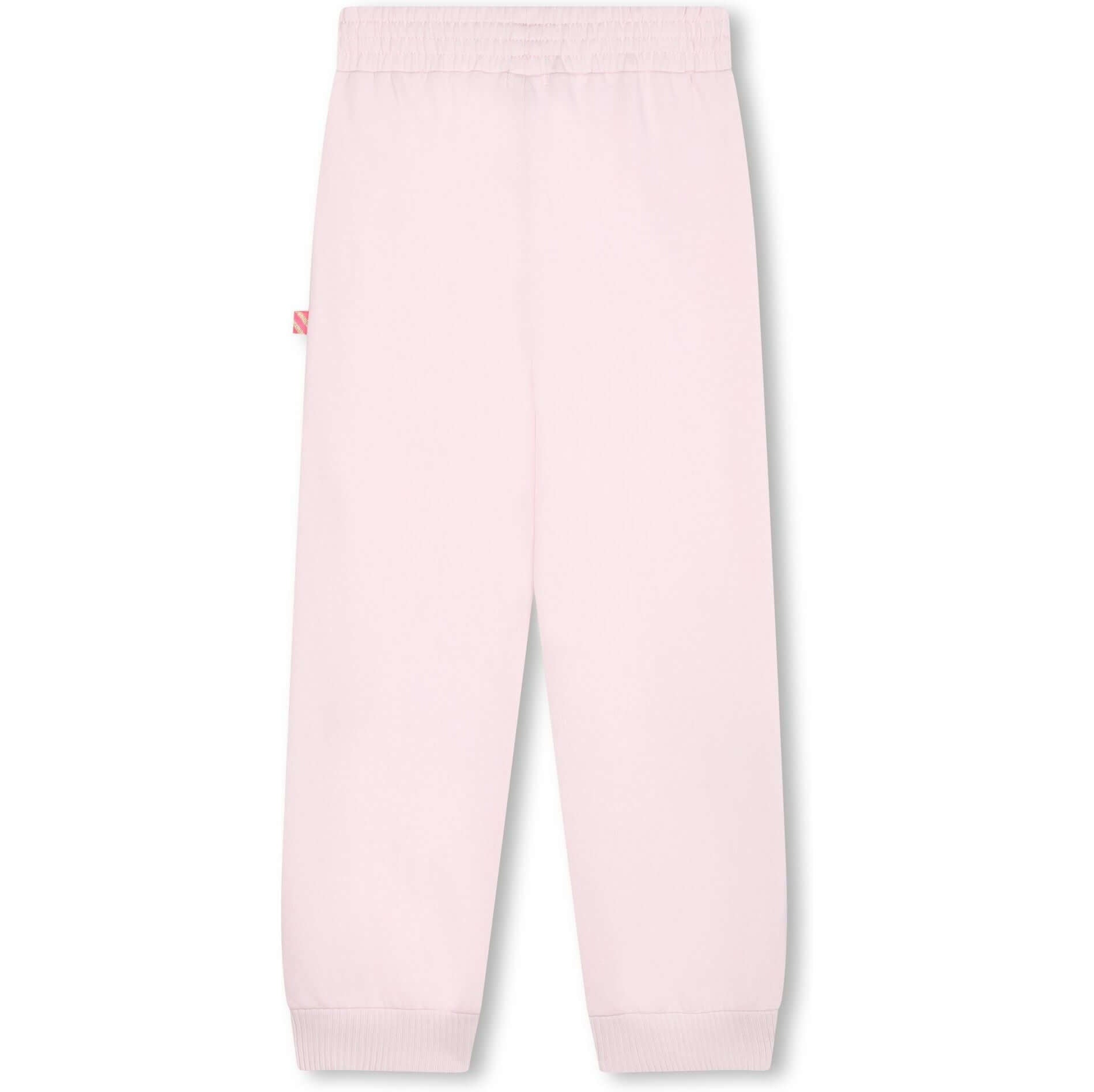 Billieblush Girls Pink Sequin Joggers Billieblush Girls Pink Sequin Joggers