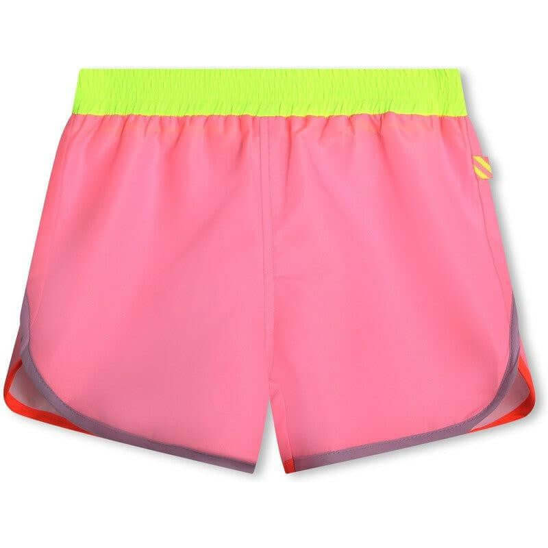 Billieblush Girls Pink Swim Shorts Billieblush Girls Pink Swim Shorts