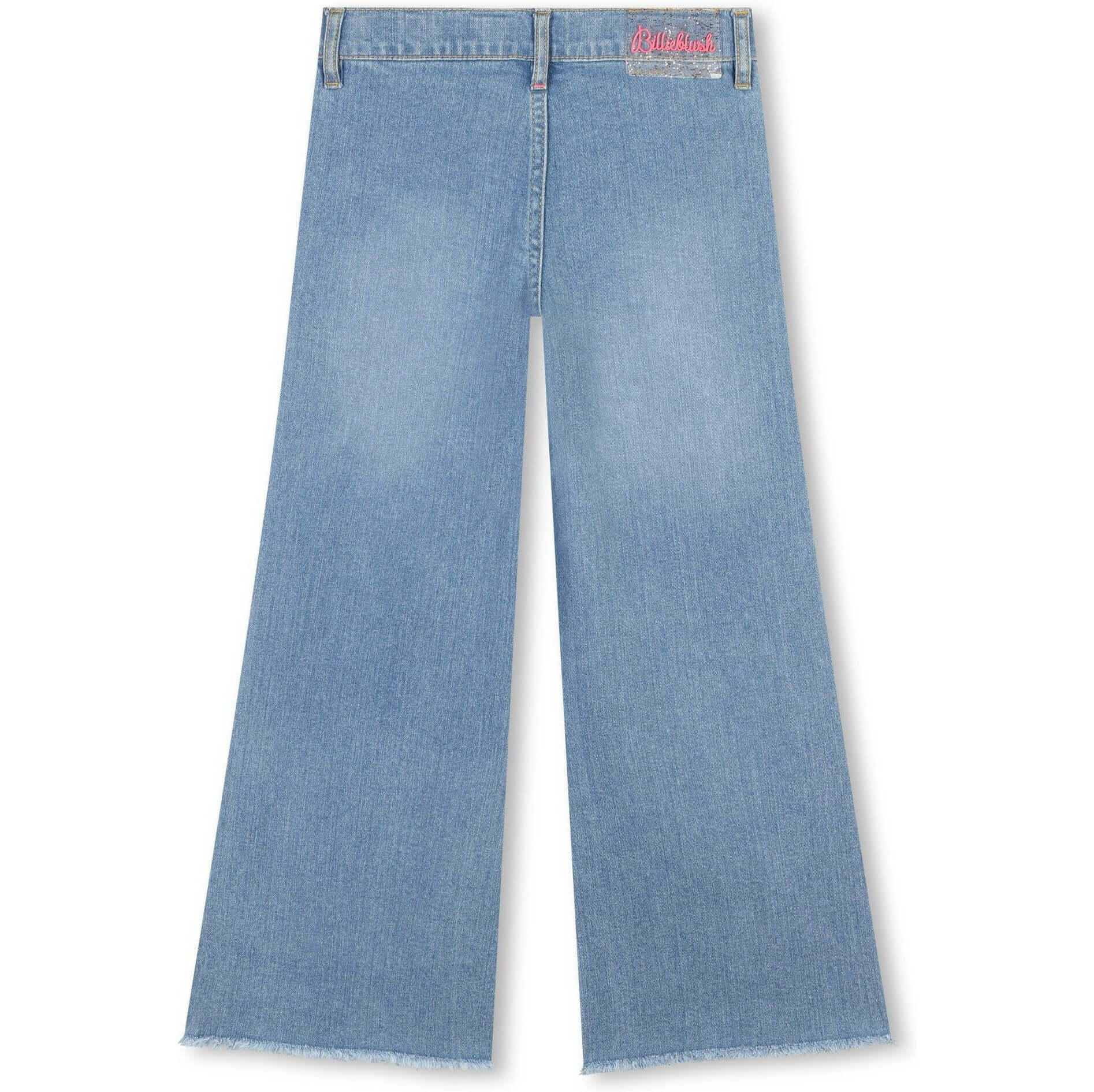 Billieblush Girls Sequin Denim Jeans Billieblush Girls Sequin Denim Jeans