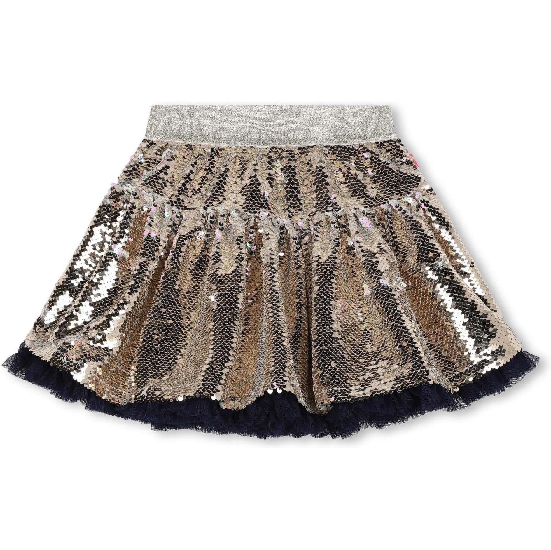 Billieblush Girls Sequin Skirt Billieblush Girls Sequin Skirt