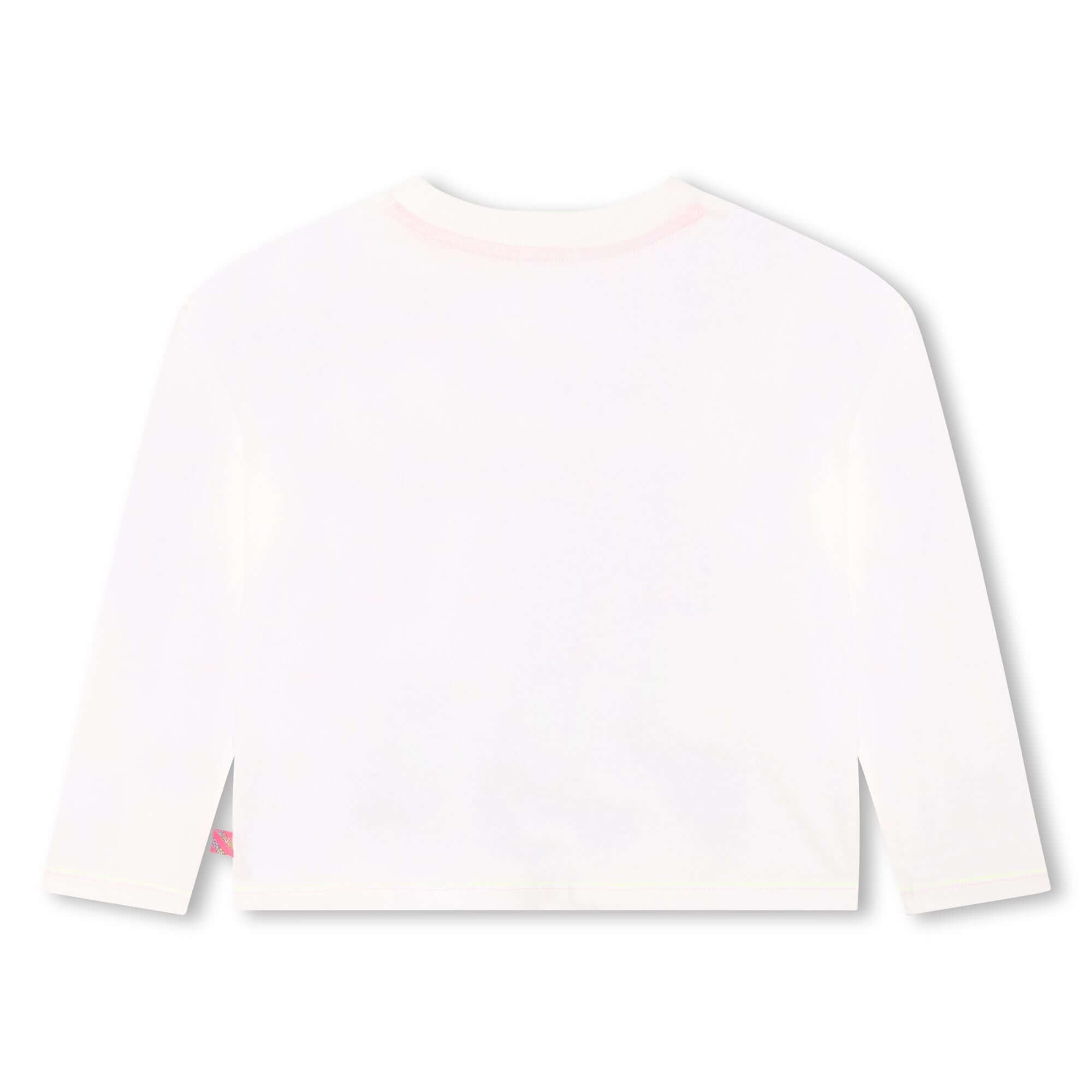 Billieblush Girls White Glitter T-Shirt Billieblush Girls White Glitter T-Shirt