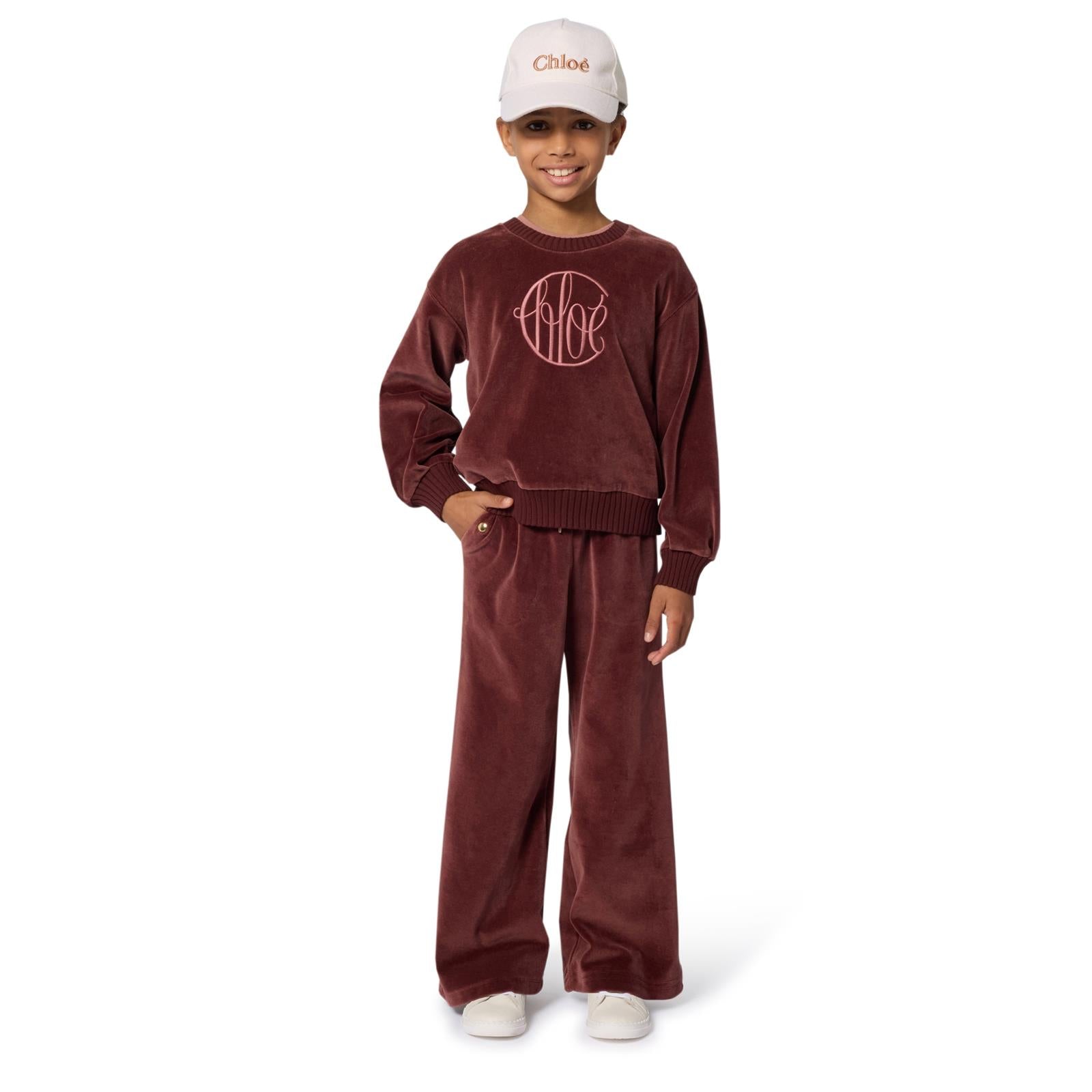 Chloe Girls Maroon Tracksuit Chloe Girls Maroon Tracksuit