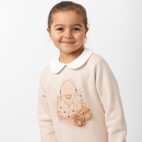 Caramelo Kids Girls Mink Pure Luxe Legging Set Caramelo Kids Girls Mink Pure Luxe Legging Set