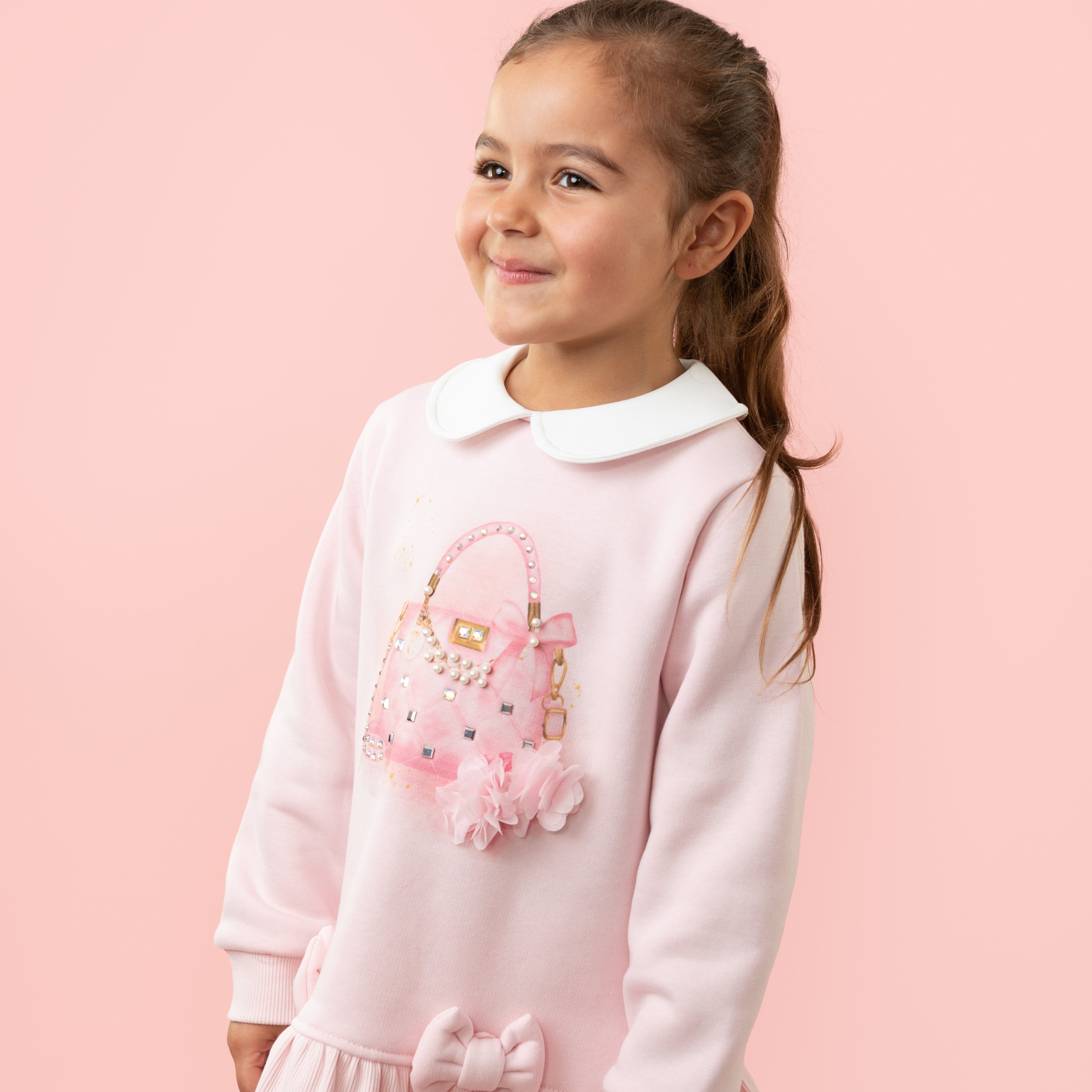 Caramelo Kids Girls Pink Legging Set Caramelo Kids Girls Pink Legging Set