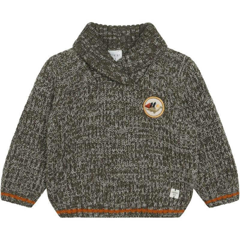 Carrement Beau Boys Khaki Wool Jumper & Trousers Carrement Beau Boys Khaki Wool Jumper & Trousers