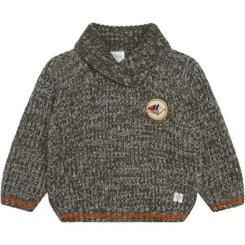 Carrement Beau Boys Khaki Wool Jumper & Trousers Carrement Beau Boys Khaki Wool Jumper & Trousers