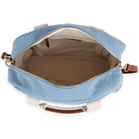 Chloe Baby Blue Denim Logo Changing Bag Chloe Baby Blue Denim Logo Changing Bag