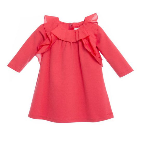 Chloe Baby Girls Red Ruffle Dress Chloe Baby Girls Red Ruffle Dress