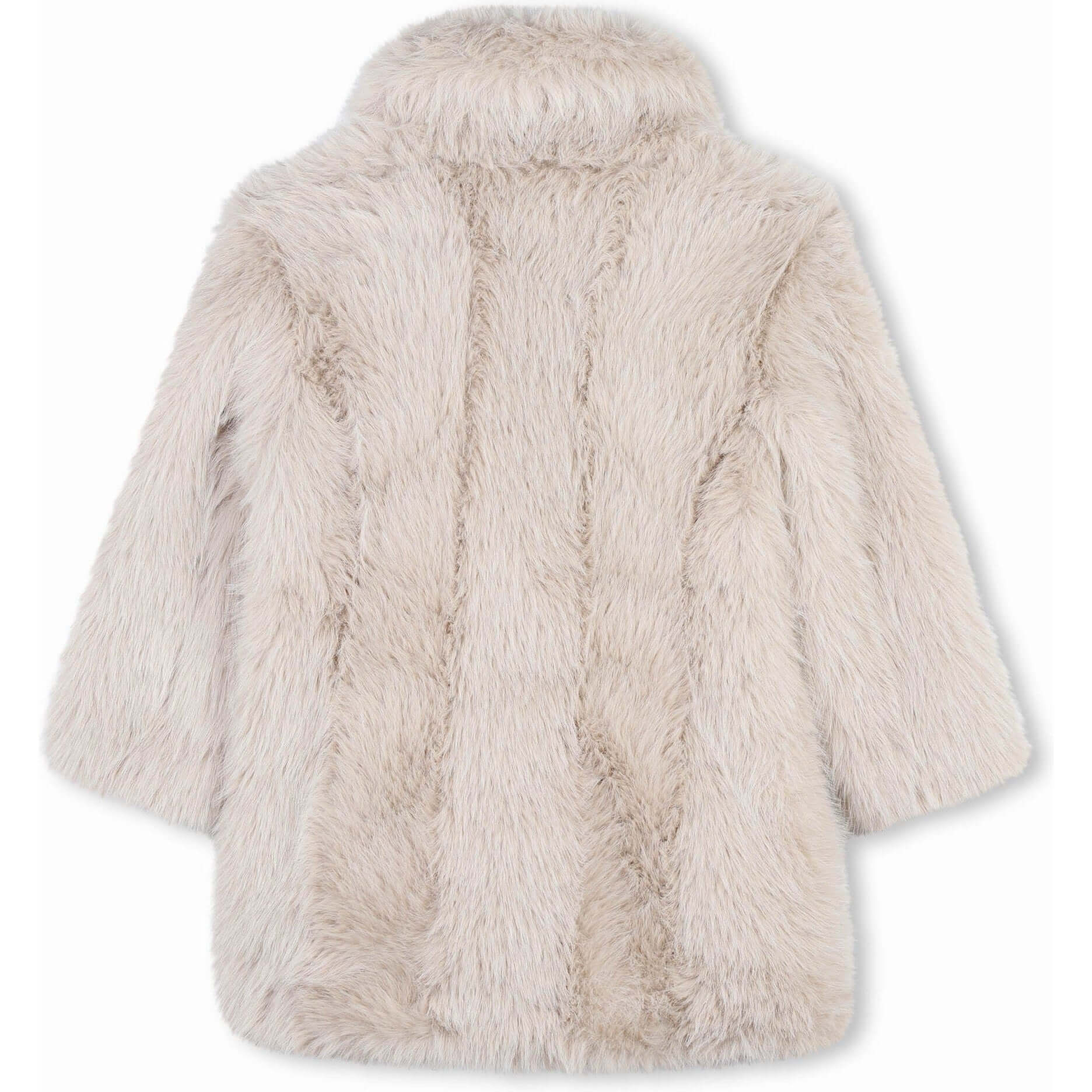 Chloe Girls Beige Faux Fur Coat Chloe Girls Beige Faux Fur Coat