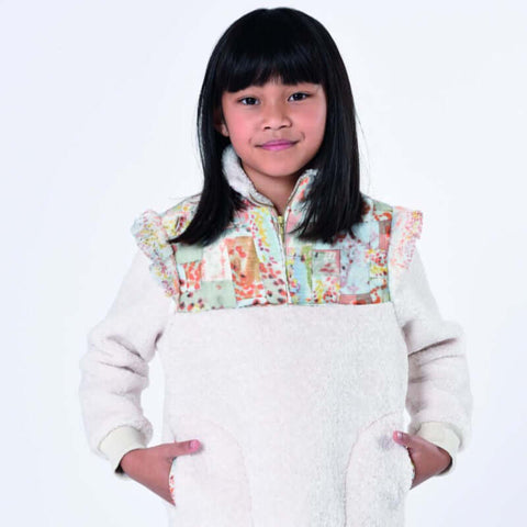 Chloe Girls Cream Fleece Sweatshirt Chloe Girls Cream Fleece Sweatshirt