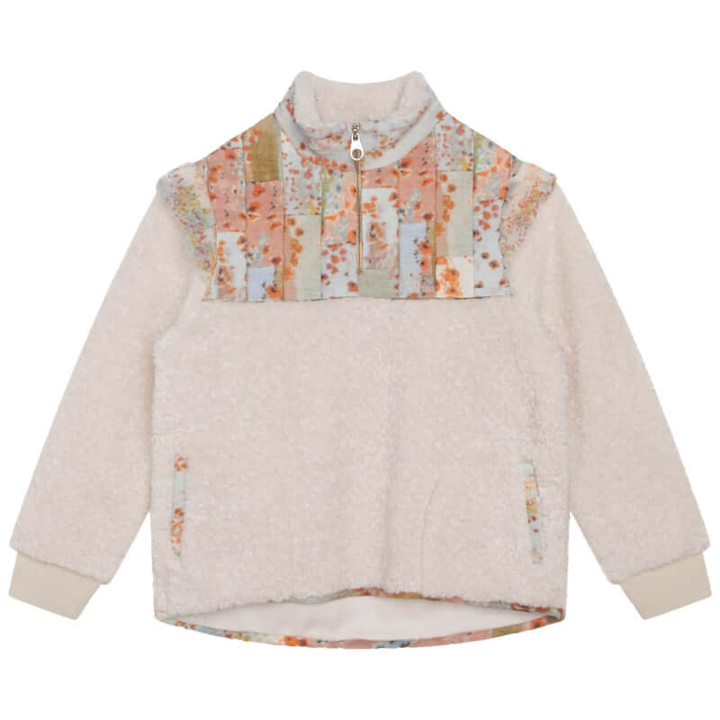 Chloe Girls Cream Fleece Sweatshirt Chloe Girls Cream Fleece Sweatshirt