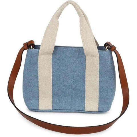 Chloe Girls Denim Logo Shoulder Bag Chloe Girls Denim Logo Shoulder Bag