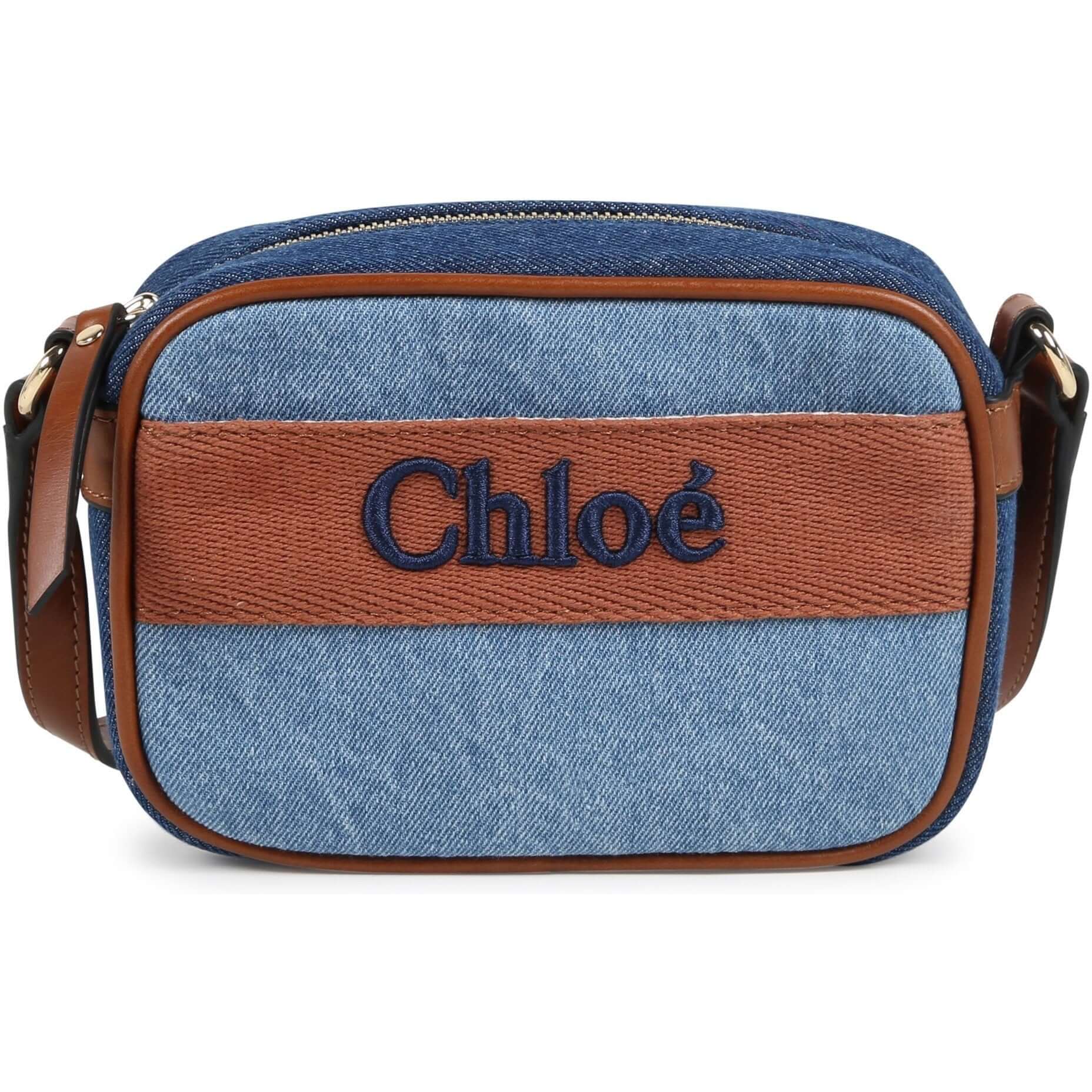 Chloe Girls Denim Shoulder Bag Chloe Girls Denim Shoulder Bag