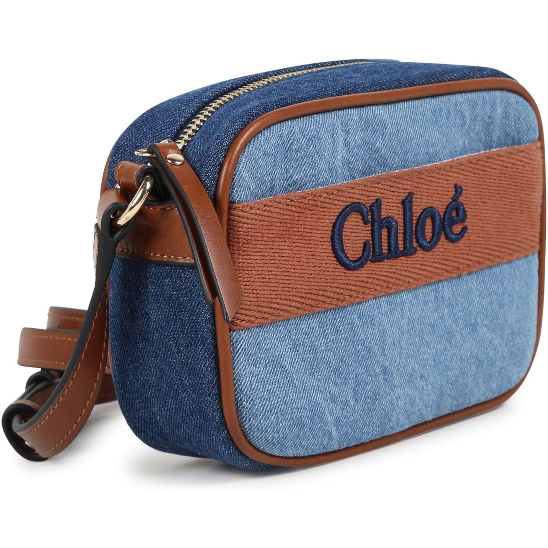 Chloe Girls Denim Shoulder Bag Chloe Girls Denim Shoulder Bag
