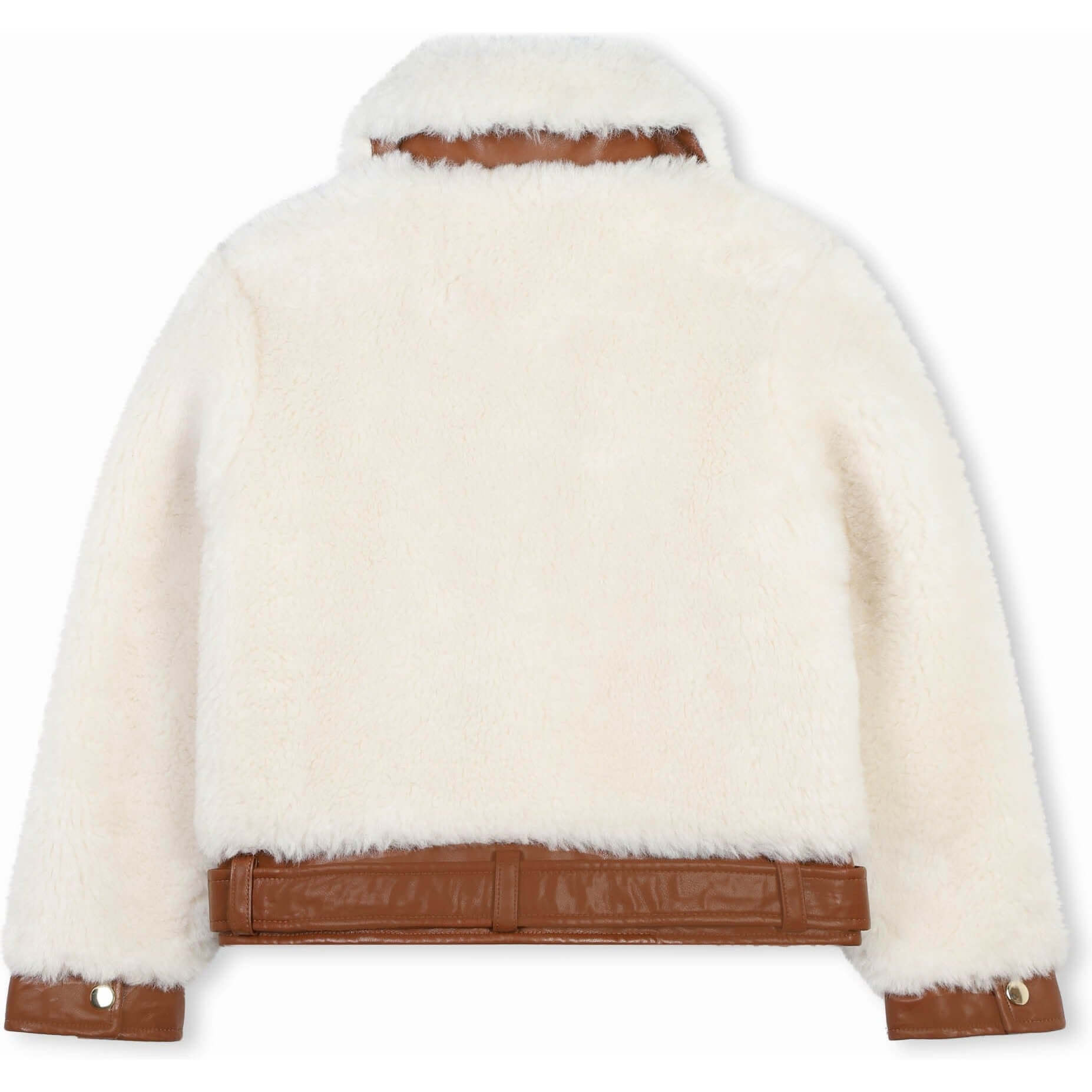 Chloe Girls Faux Fur Bomber Jacket Chloe Girls Faux Fur Bomber Jacket