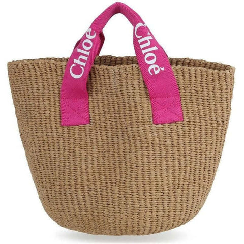 Chloe Girls Fuscia Pink Chloe Basket Bag Chloe Girls Fuscia Pink Chloe Basket Bag