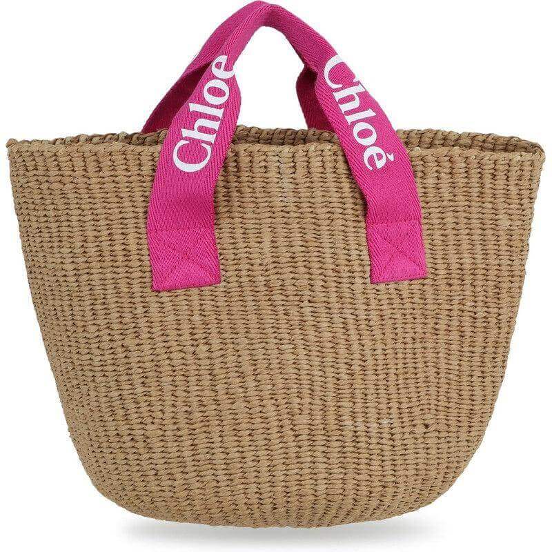 Chloe Girls Fuscia Pink Chloe Basket Bag Chloe Girls Fuscia Pink Chloe Basket Bag