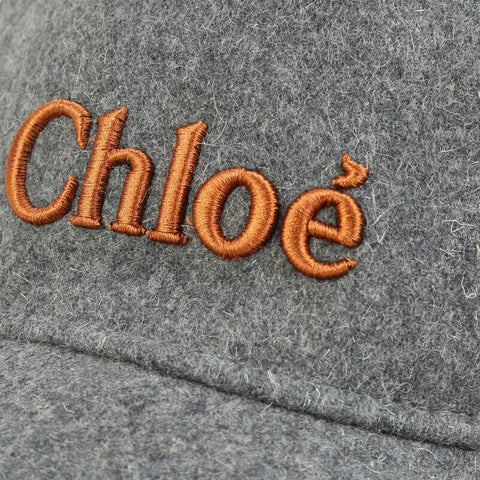 Chloe Girls Grey Wool Cap Chloe Girls Grey Wool Cap
