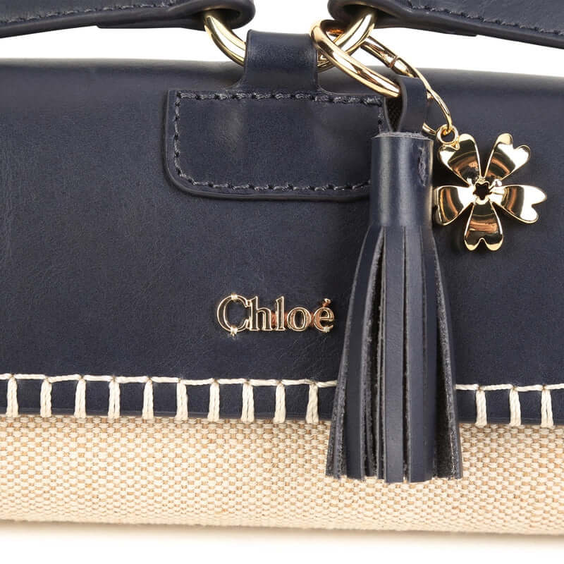 Chloe Girls Navy Leather Belt Bum Bag Chloe Girls Navy Leather Belt Bum Bag