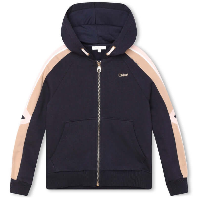 Chloe Girls Navy Organic Tracksuit Chloe Girls Navy Organic Tracksuit