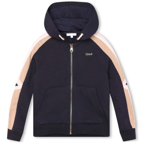 Chloe Girls Navy Organic Tracksuit Chloe Girls Navy Organic Tracksuit