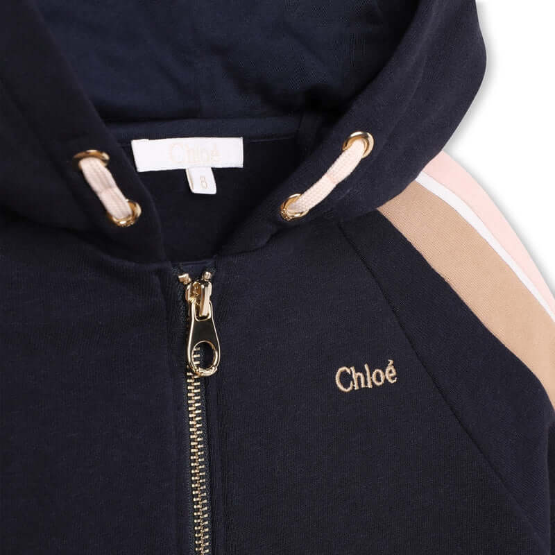 Chloe Girls Navy Organic Tracksuit Chloe Girls Navy Organic Tracksuit