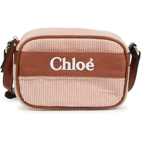 Chloe Girls Peach Corded Bag Chloe Girls Peach Corded Bag