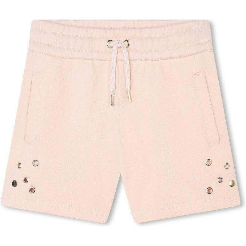 Chloe Girls Peach Eyelet Shorts Chloe Girls Peach Eyelet Shorts