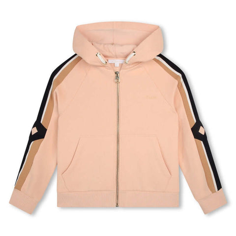 Chloe Girls Peach Organic Tracksuit Chloe Girls Peach Organic Tracksuit