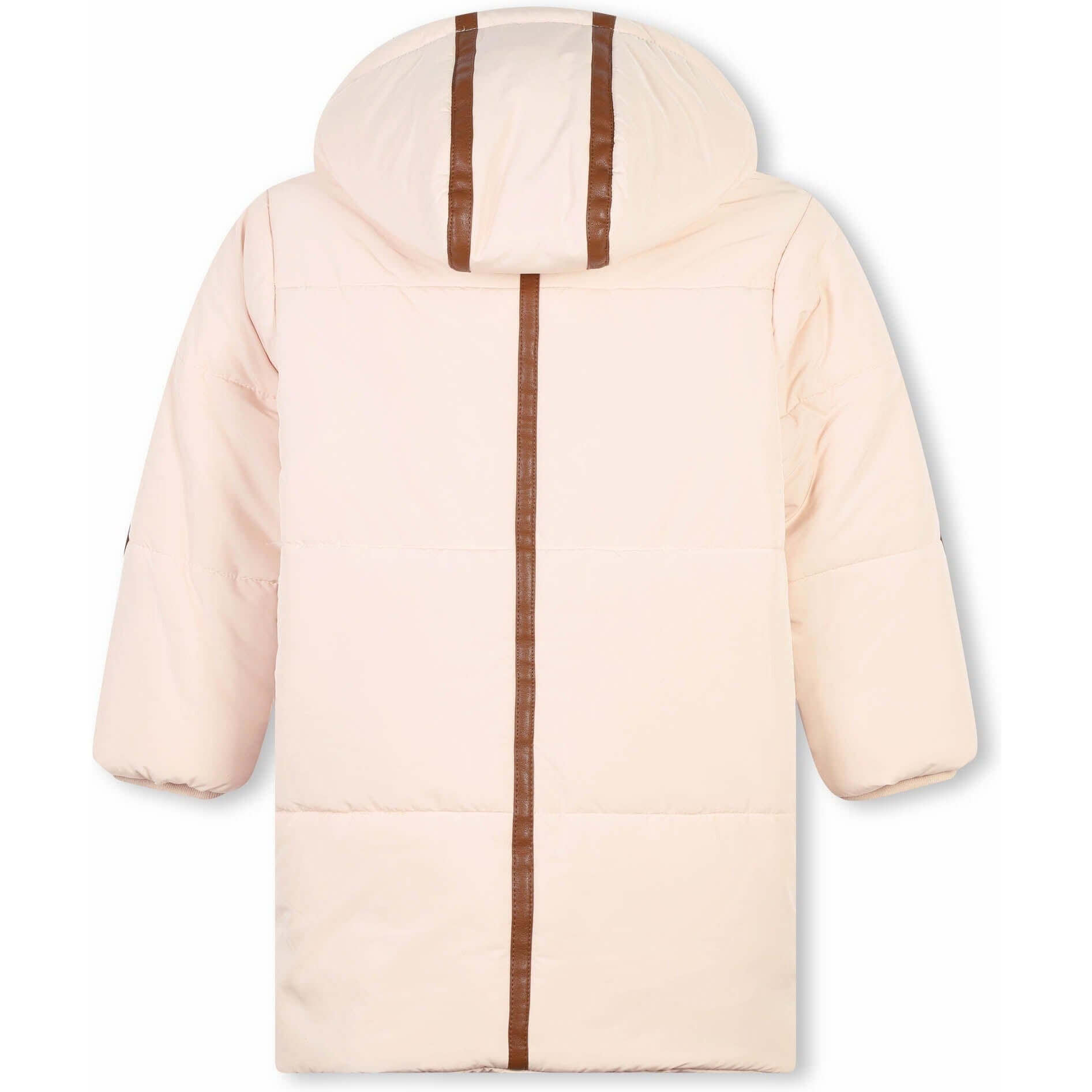 Chloe Girls Peach Puffer Coat Chloe Girls Peach Puffer Coat