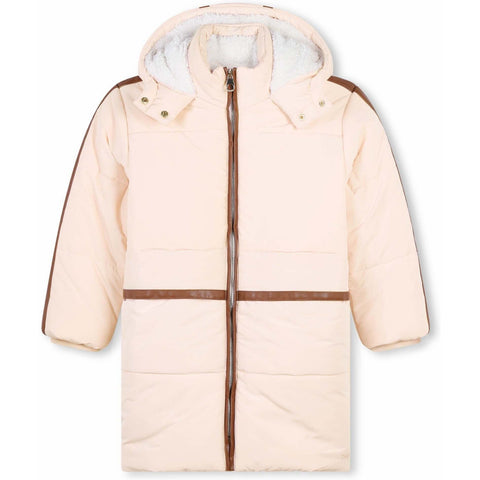 Chloe Girls Peach Puffer Coat Chloe Girls Peach Puffer Coat