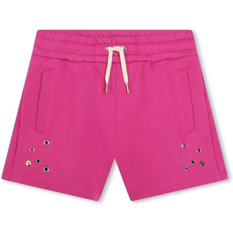 Chloe Girls Pink Eyelet Shorts Chloe Girls Pink Eyelet Shorts
