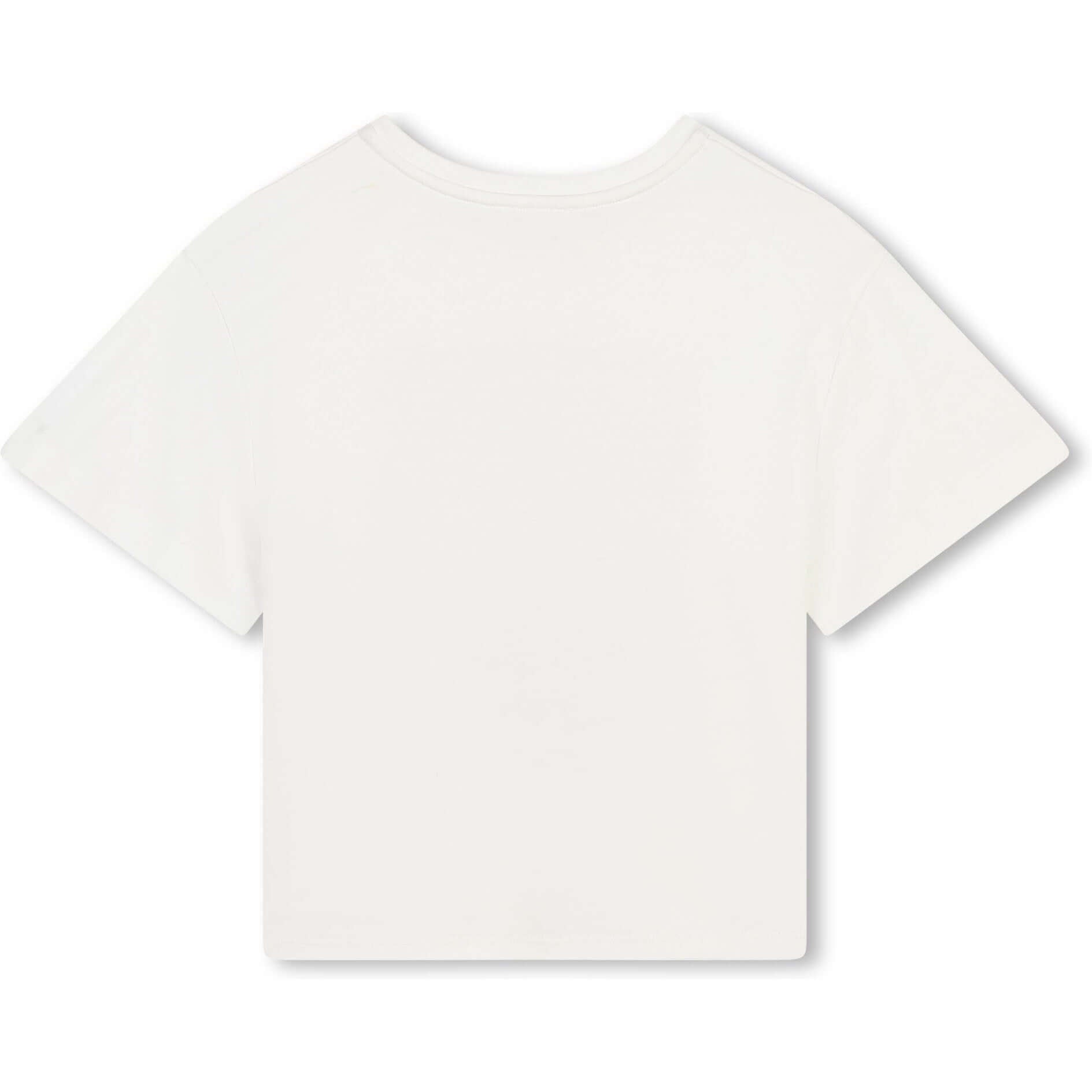 Chloe Girls White Short Sleeve T-shirt Chloe Girls White Short Sleeve T-shirt