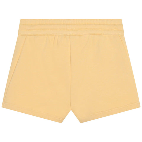 Chloe Girls Yellow Logo Shorts Chloe Girls Yellow Logo Shorts