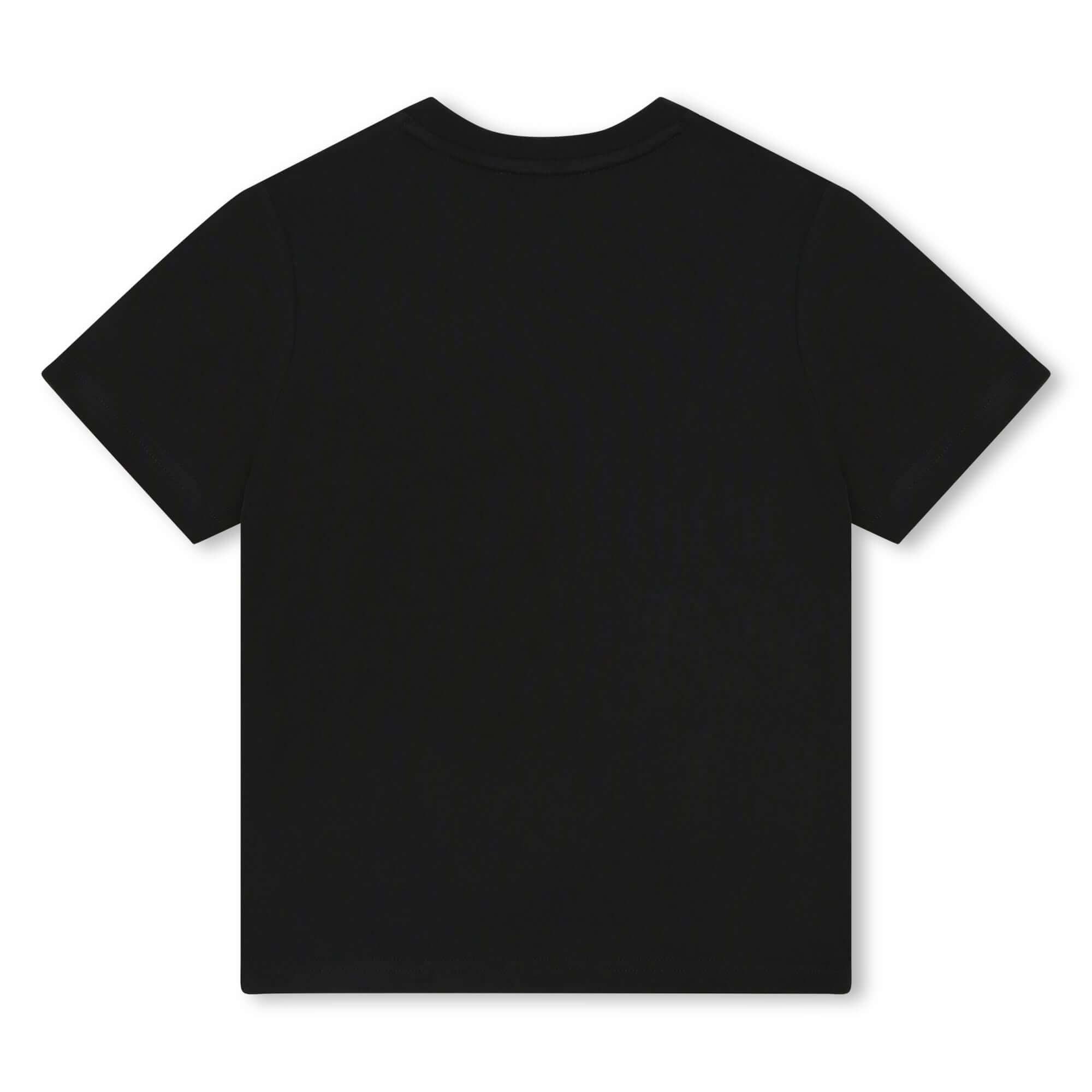 DKNY Boys Black Colour Stripe T-Shirt DKNY Boys Black Colour Stripe T-Shirt