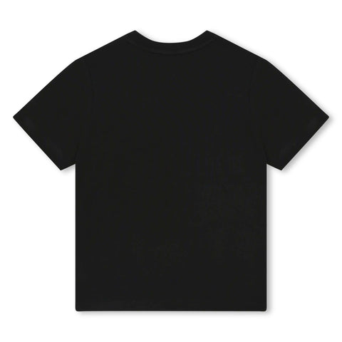 DKNY Boys Black Colour Stripe T-Shirt DKNY Boys Black Colour Stripe T-Shirt