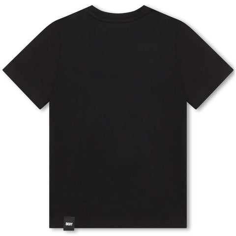DKNY Boys Black Short Sleeves T-Shirt DKNY Boys Black Short Sleeves T-Shirt