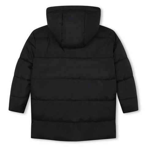 DKNY Boys Reversible Black Parka DKNY Boys Reversible Black Parka
