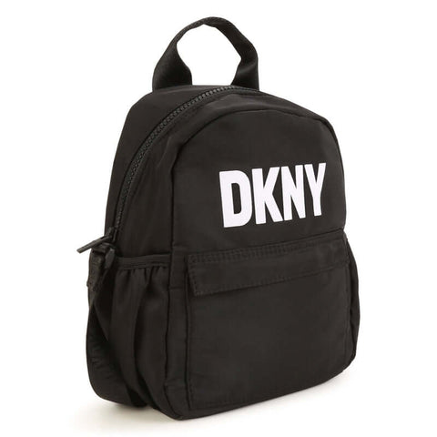 DKNY Girls Black Logo Handle Bag DKNY Girls Black Logo Handle Bag
