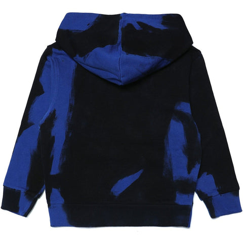 Diesel Boys Black Cotton Surf Hoodie Diesel Boys Black Cotton Surf Hoodie