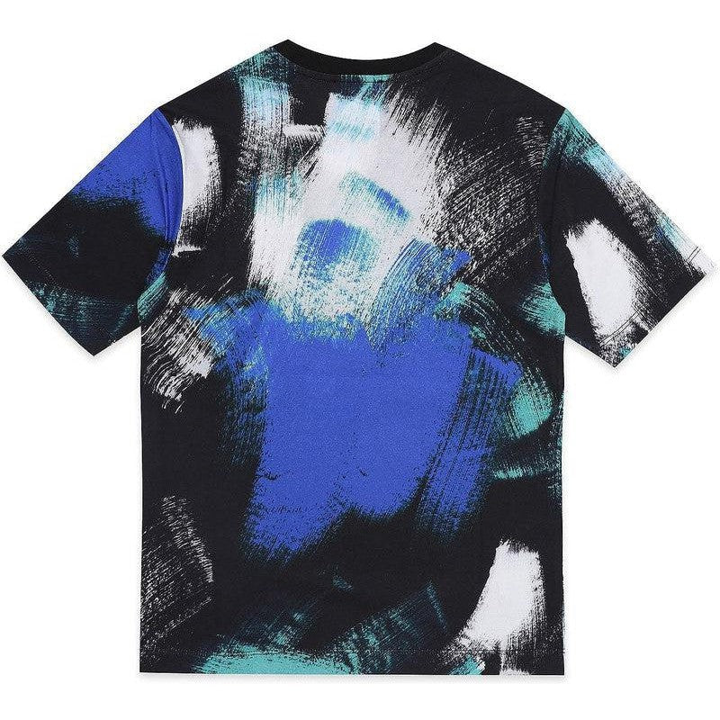 Diesel Boys Blue Brush Strokes T-Shirt Diesel Boys Blue Brush Strokes T-Shirt