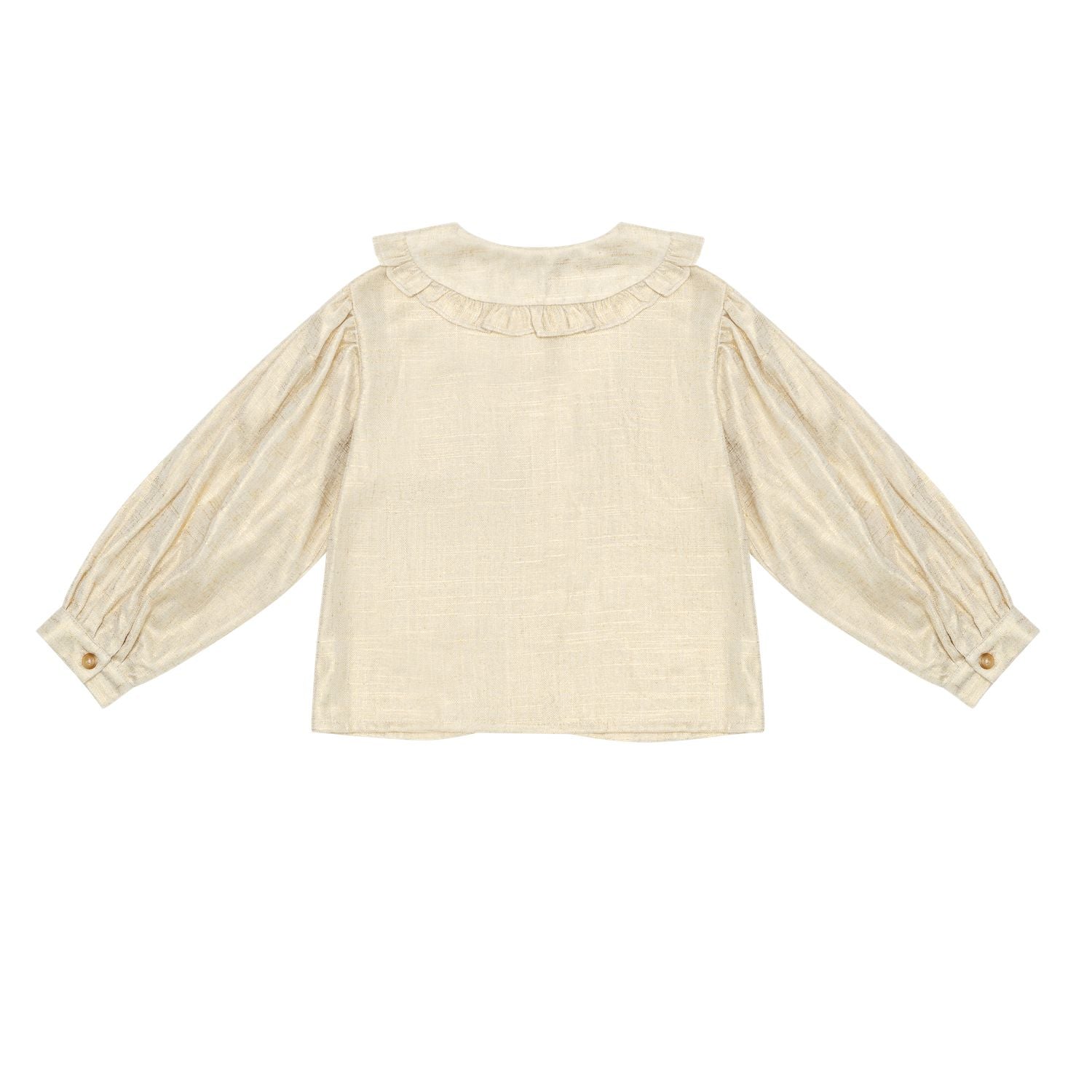 Donsje Girls Cream Suzei Blouse Donsje Girls Cream Suzei Blouse