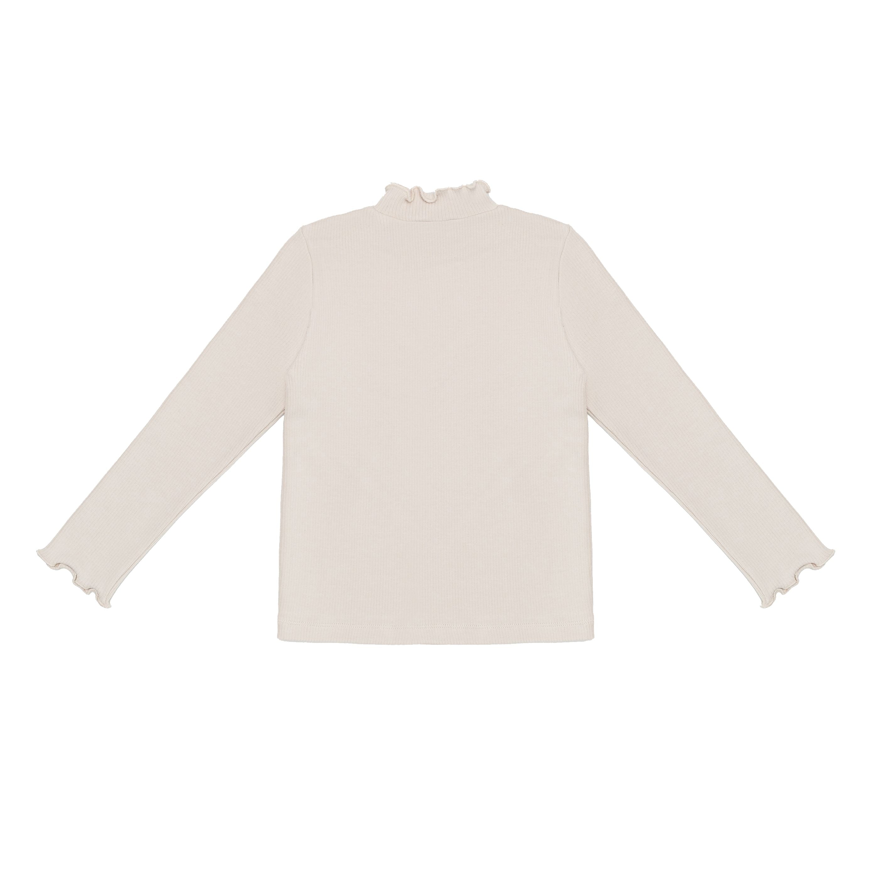 Donsje Girls Cream Wonsy Ribbed Top Donsje Girls Cream Wonsy Ribbed Top