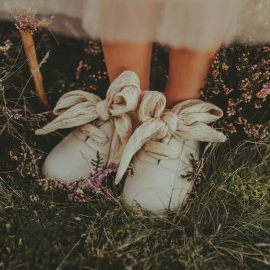 Donsje Girls Meilly Cream Leather Shoes Donsje Girls Meilly Cream Leather Shoes