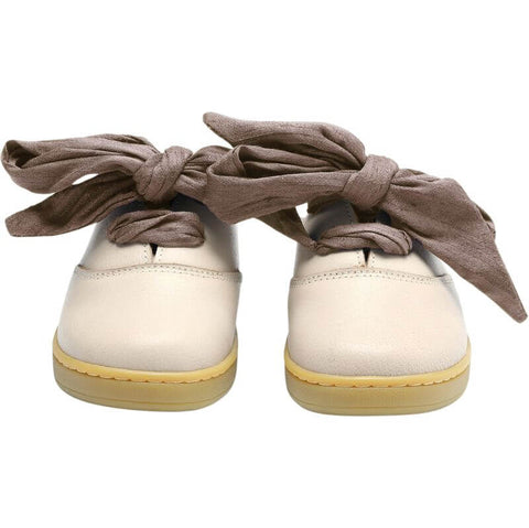 Donsje Girls Meilly Ivory Leather Shoes Donsje Girls Meilly Ivory Leather Shoes