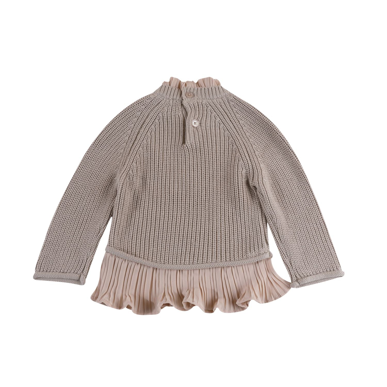 Donsje Girls Pink Knitted Irene Sweater Donsje Girls Pink Knitted Irene Sweater