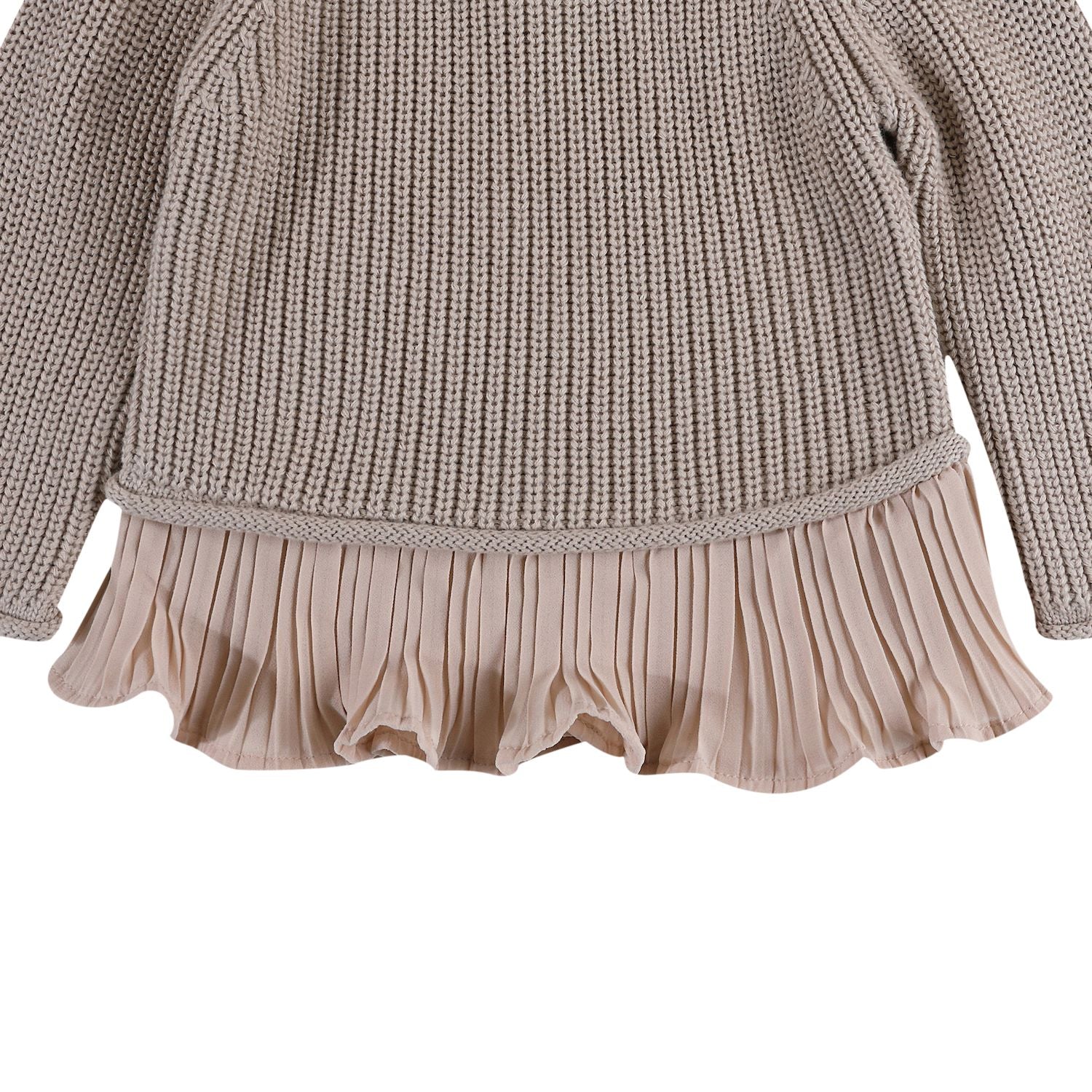 Donsje Girls Pink Knitted Irene Sweater Donsje Girls Pink Knitted Irene Sweater