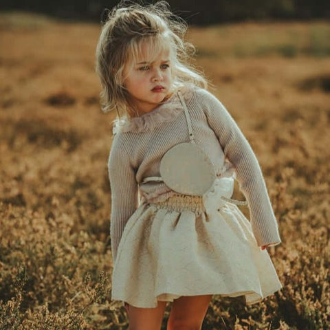 Donsje Girls Sjami Lavender Brown Top Donsje Girls Sjami Lavender Brown Top